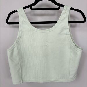 Lululemon Ribbed Softstreme Crop Tank Top Size 12